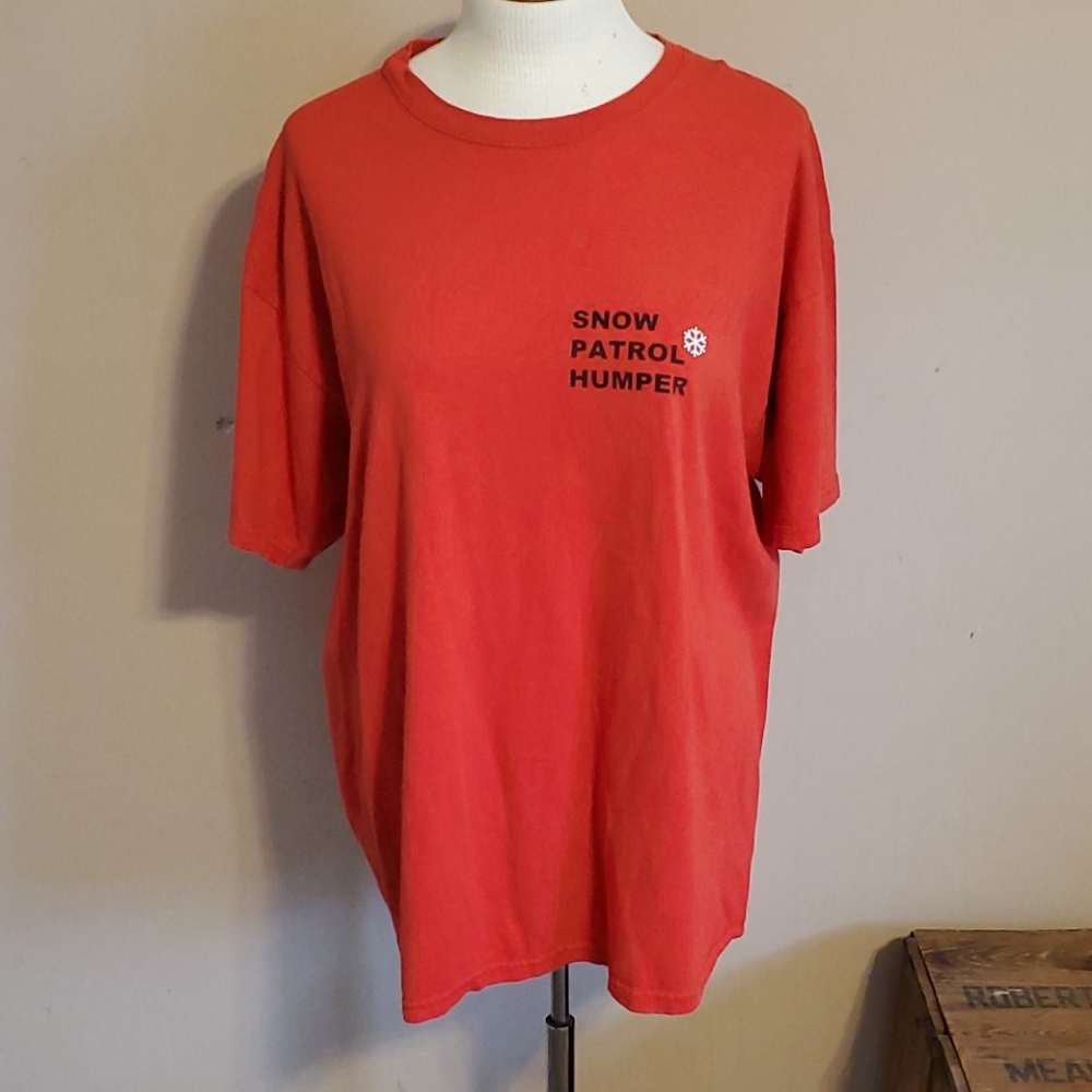 Snow Patrol Humper Crew Gildan t-shirt size XL